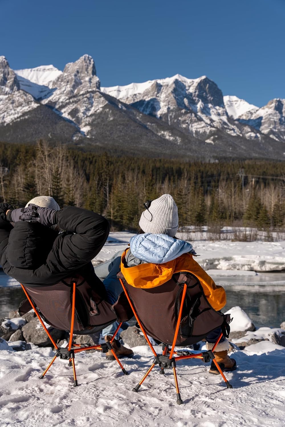 Advnture Club Portable Camping Chair - Lightweight, Compact, Foldable & Sturdy | Backpacking Chair for Camping, Hiking, Beach, Tailgates and More | 330 Lbs Capacity