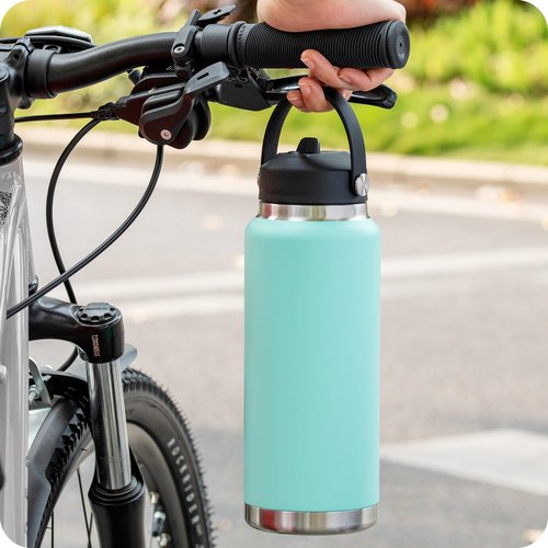 Straw Lid for Yeti Rambler Water Bottle 18 26 36 64 oz, Replacement Lids with Straw for YETI Rambler Bottle, BPA Free (Black)