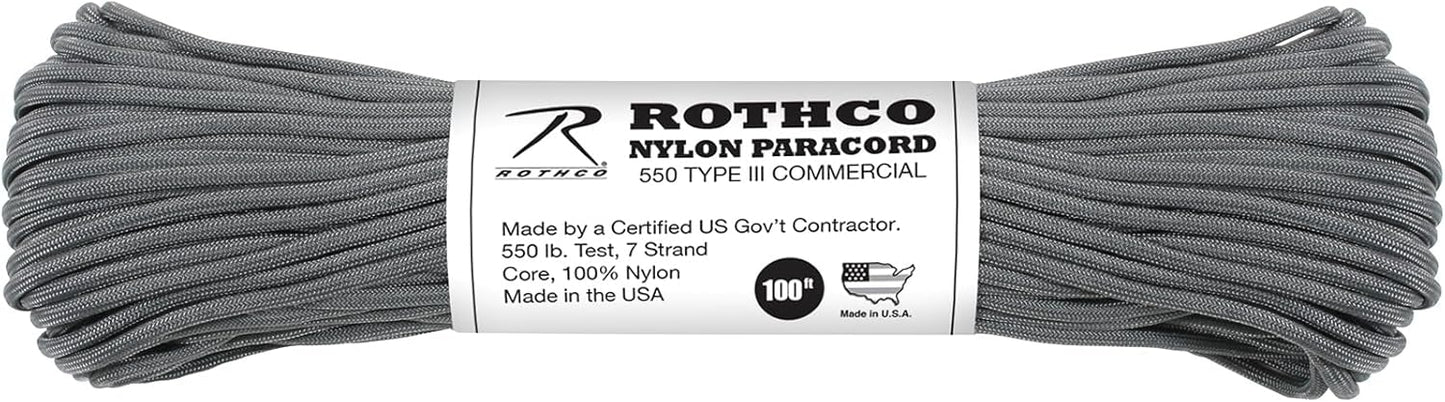 Rothco 193 Cord 550LB Nylon 100 FT/Coyote Brown