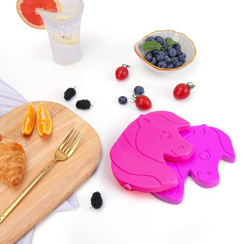 Cerbonny Ice Packs For Lunch Boxes,Lunch Box Ice Packs,Ice Packs For Lunch Boxes Kids,Kids Ice Packs For Lunch Box,Fit For 3+,Unicorn 2