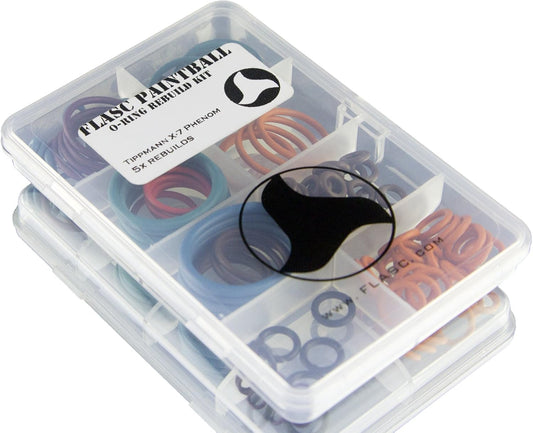 Tippmann X7 Phenom 5X Color Coded Paintball o-Ring Rebuild kit