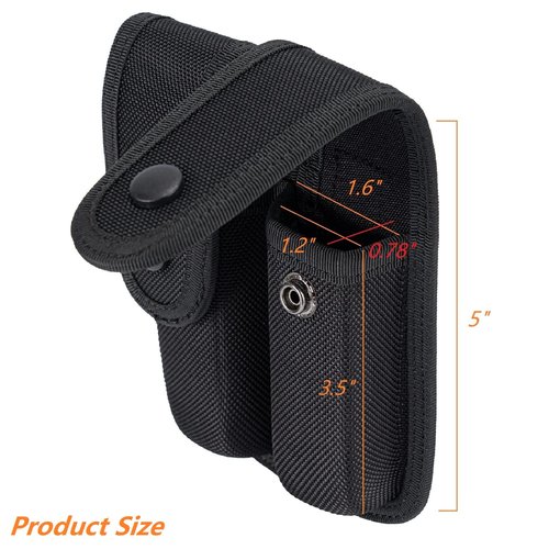TACNEX Duty Belt w/Hook Lining 2" Police Duty Belts M(30"-34") + Double Magazine Pouch for Duty Belt Pistol Mag MOLLE Holster