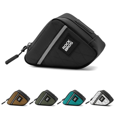 ROCKBROS Bike Frame Pouch Triangle Bike Pouch - Waterproof Small Bicycle Accessories for Boys Girls Men Women, Universally Compatible with Road Bikes, Brompton Bikes, Folding Bikes and Kids' Bikes