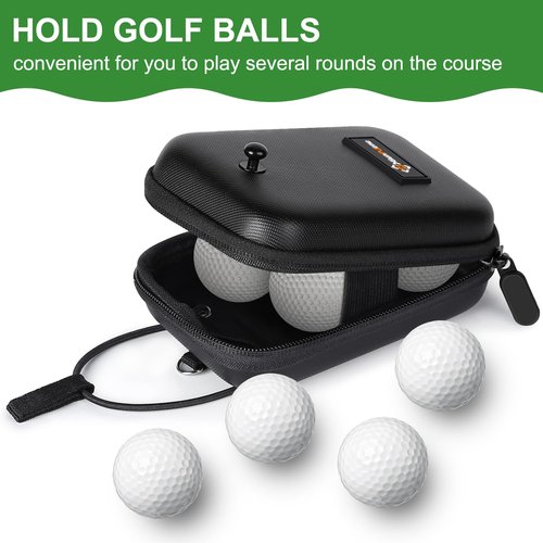 GUNPJONE Golf Rangefinder Case, Rangefinder Hard Shell Case Compatible with Bushnell TourX V2 V3 V4 V5 Pro X2 Pro XE Or Others Golf Range finder