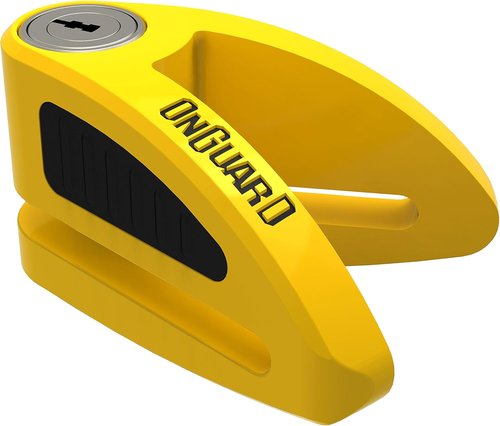 Boxer Disc Lock by Onguard - Heavy-Duty Motorcycle Security Lock for Ultimate Protection