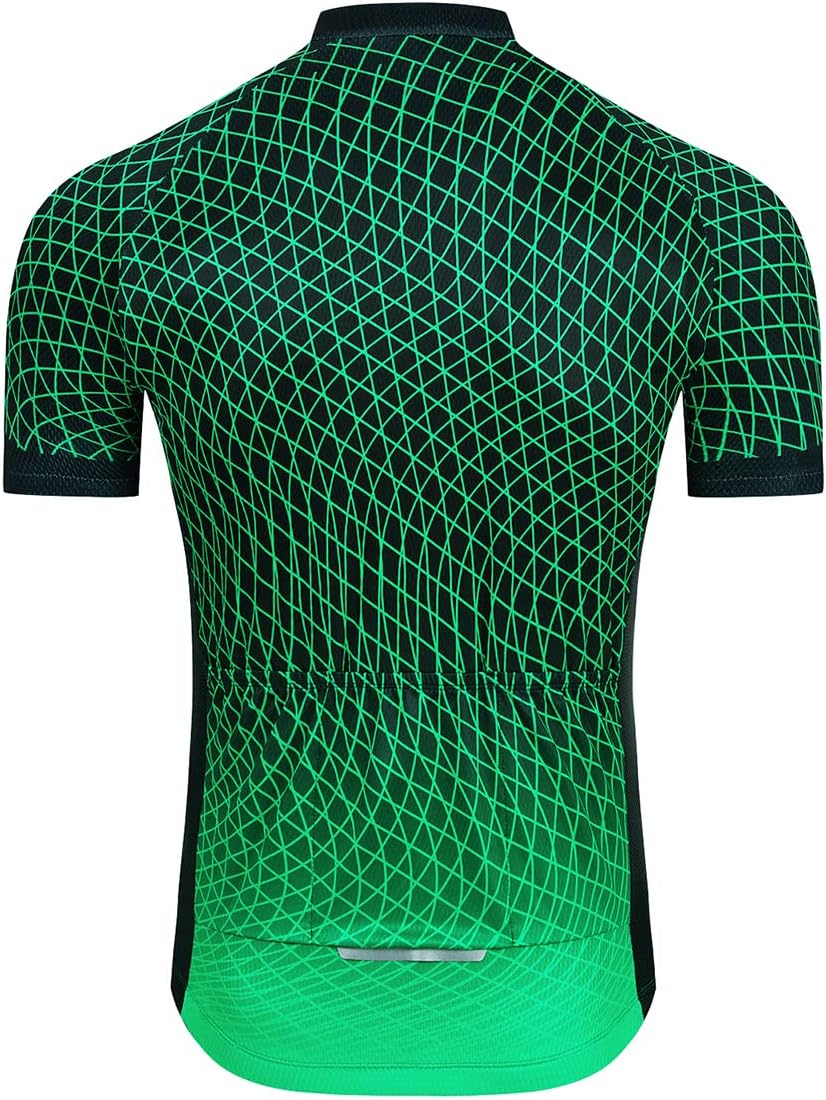 Aogda Cycling Jerseys Men Bike Shirts Team Biking Tops Bicycle Short Sleeves Clothing