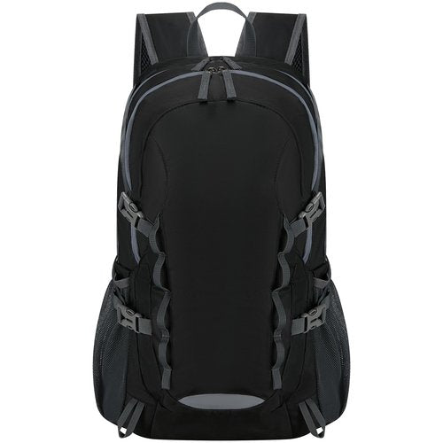 TREKKIN PLUS Travel Hiking Backpack 40L Ultra Lightweight Camping Packable for Men Women Water Resistant Portable Daypack（Black）