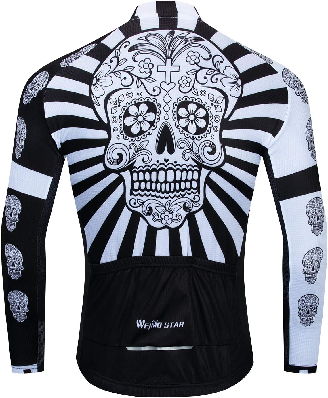 JPOJPO Cycling Jersey Men, Mountain Bike Shirt Tops S-5XL - Breathable and Quick Dry