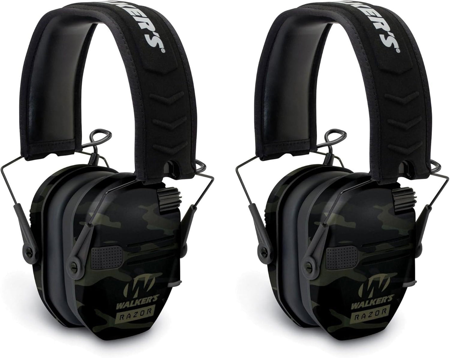 Walker's Razor Slim Shooter Electronic Hunting Folding Hearing Protection Earmuffs