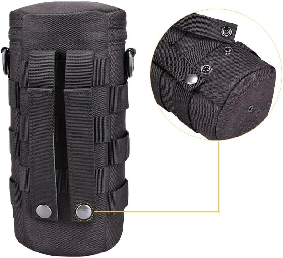 AMYIPO Water Bottle Pouch Molle Tactical Holder Storage Bag for 32oz Carrier