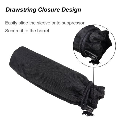 Buraku Heat Resistant Suppressor Sleeve Cover Hot Suppressor Storage Pouch Case