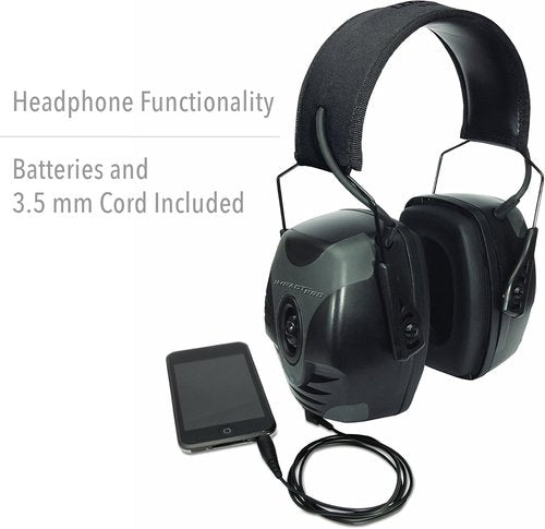 Howard Leight by Honeywell Impact Pro Sound Amplification Electronic Earmuff (R-01902)