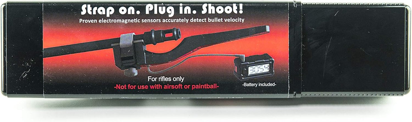 Sporter Barrel-Mounted Ballistics Chronograph Kit, Black, Ultra-Compact Case