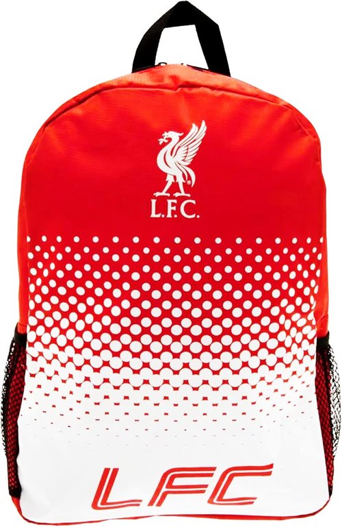 Liverpool FC Official Fade Crest Design Backpack (One Size) (Red/White)