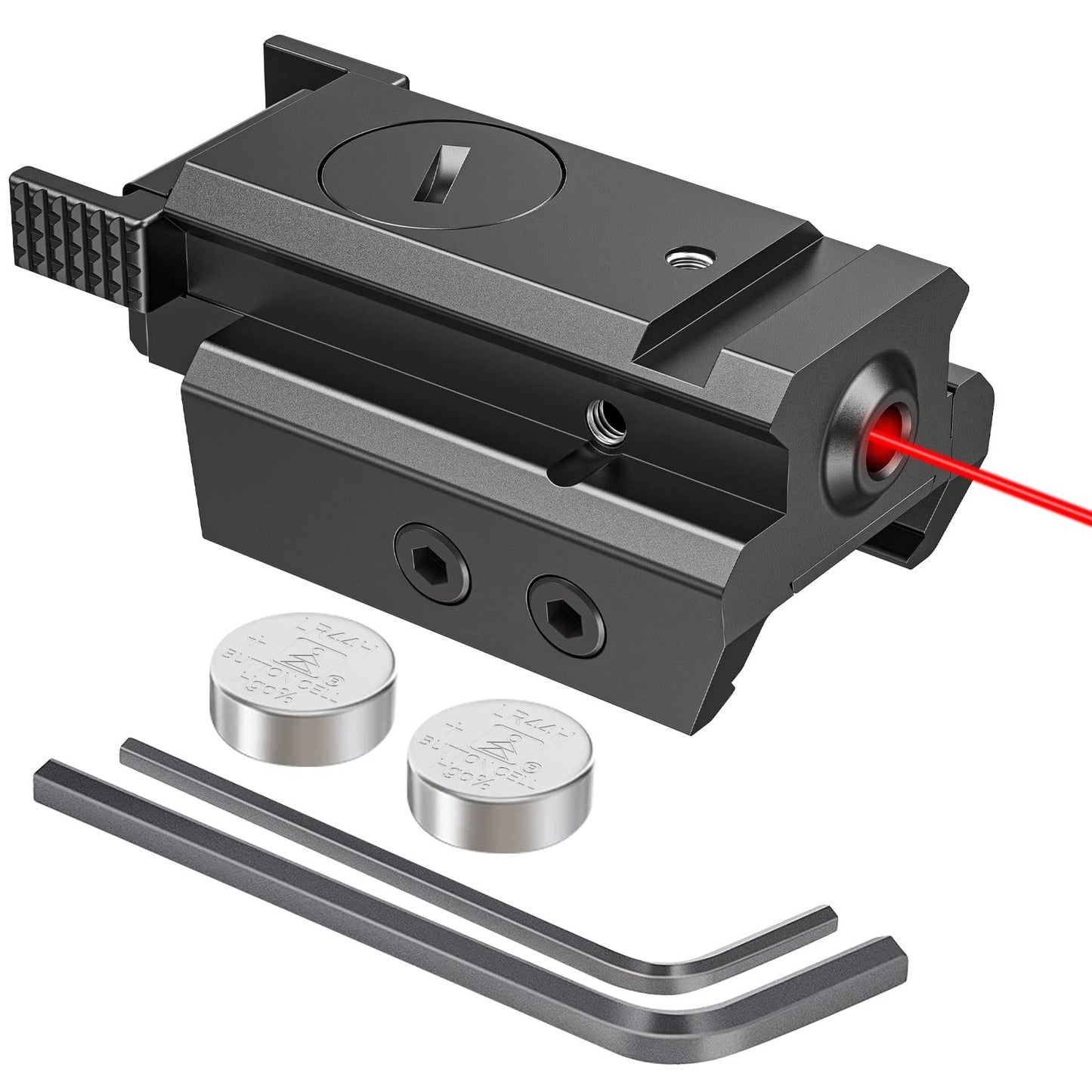 EZshoot Red Laser Sight Compatible with 20mm Standard Picatinny Rail for Pistol Handgun Gun Rifle