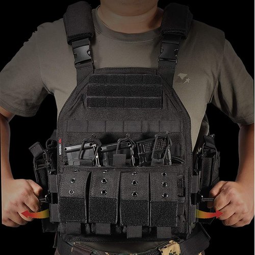 BOMTURN Upgrade Tactical Airsoft Outdoor Vest