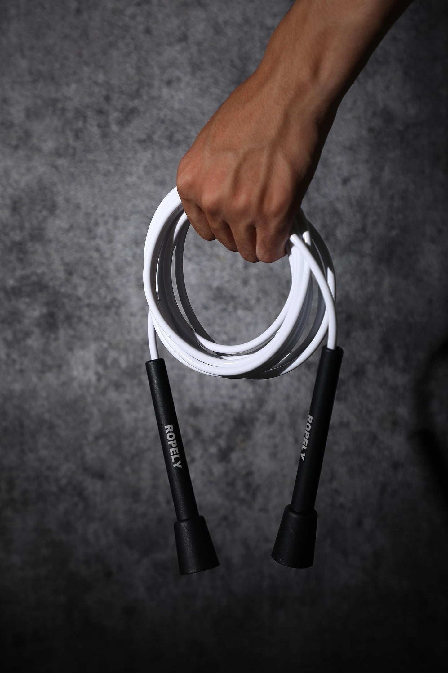 Ropely Skipping Rope 6-in-1 Set Beginner Friendly Kit with Tangle Free Segmented Beaded Rope, PVC Rope, Massage Ball, Resistance Band, and Handle Tape Ideal for Cardio Fitness, Adjustable Length