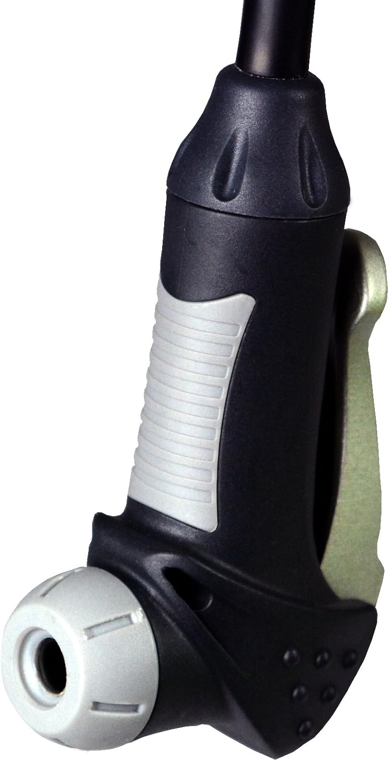 X-1000 Bike Pump – Unique AerTight Pump Head for Easiest use with Both Presta and Schrader Bicycle Pump Valves – Pressure Gauge – 160 PSI