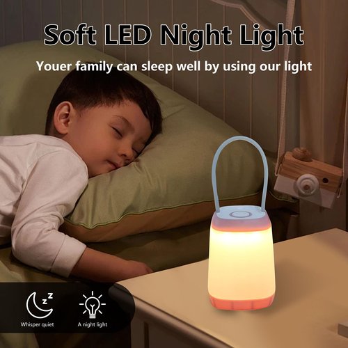 Hilngav 3 Pack LED Camping Light, 3 Light Modes Battery Powered Night Light for Indoor and Outdoor Emergency Light, Tent Lantern, Camping (Pink, Black, Green), three-colour