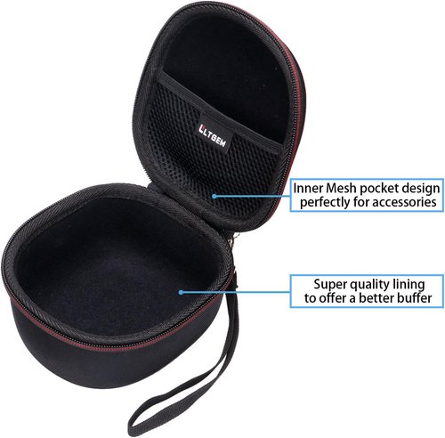 LTGEM Case for Peltor Sport Tactical 100 & 300 & 500 Electronic Hearing Protector - Hard Storage Protective Carrying Bag