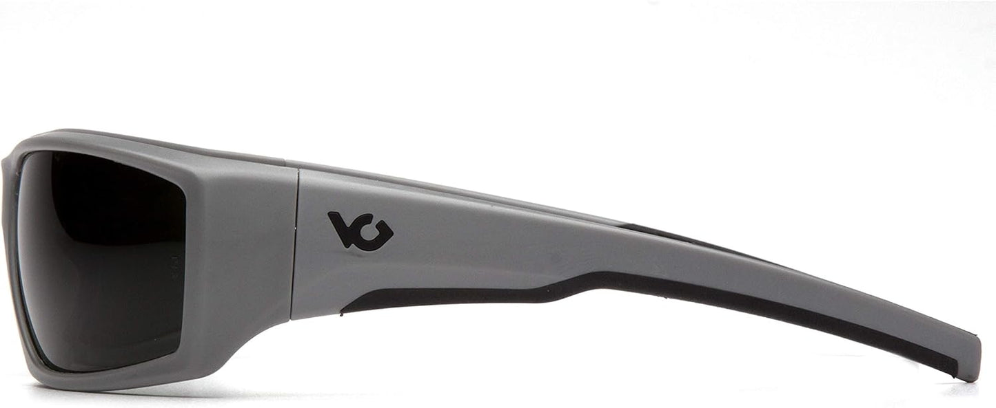 Venture Gear Overwatch Shooting Safety Sunglasses, Forest Gray Anti-Fog Lens