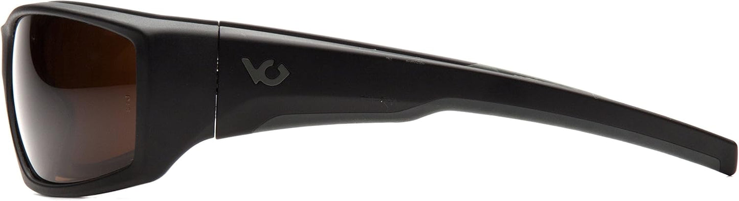 Venture Gear Overwatch Shooting Safety Sunglasses, Forest Gray Anti-Fog Lens