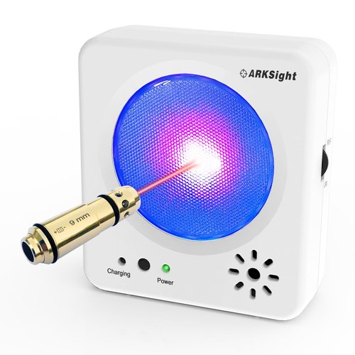 Portable Dry Fire Laser Training System for Target and 9mm Training Cartridge Kit