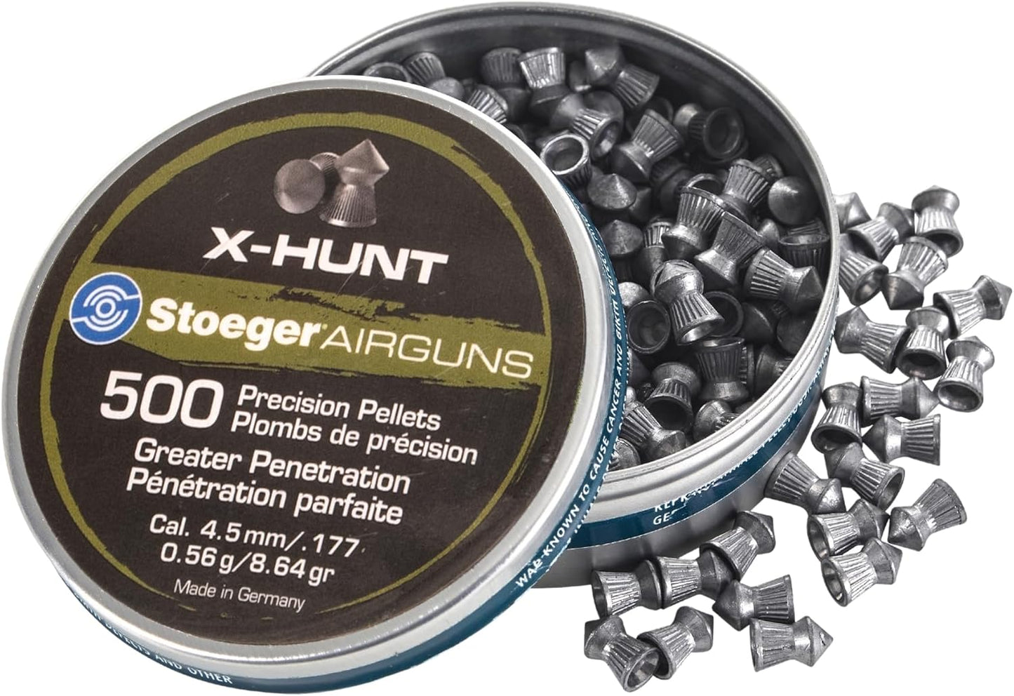 Stoeger X-Series Pellets - for Practice and Precision Targets