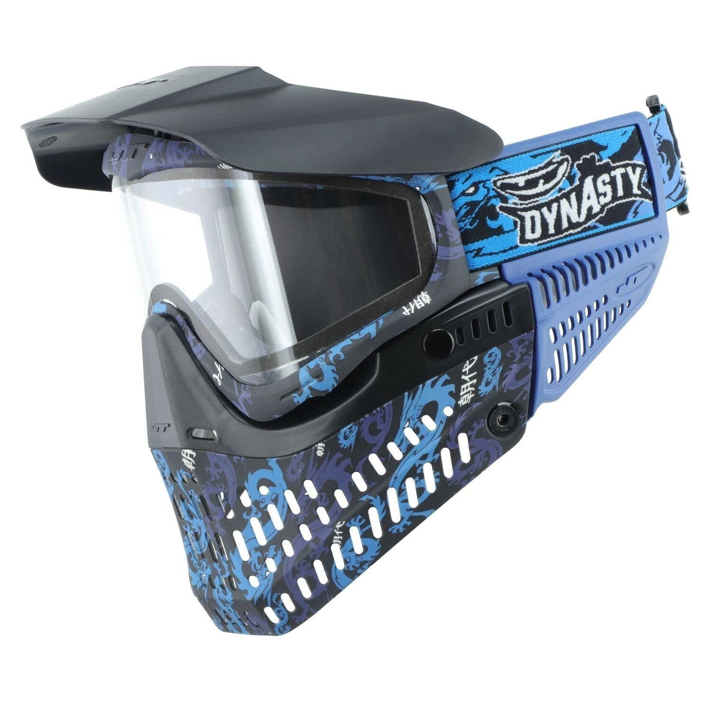 JT Spectra Dynasty LE Proflex Paintball Mask Goggle W/ Clear Thermal Lens Black