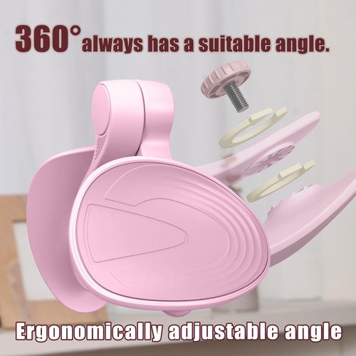 QTFYQD Thigh Trainer for Women - 26 Pounds Pelvic Floor Muscle Trainer、Thigh Exerciser and Kegel Exercise、Thigh Trainer Deluxe Exerciser、Working Out While Working (Pink)