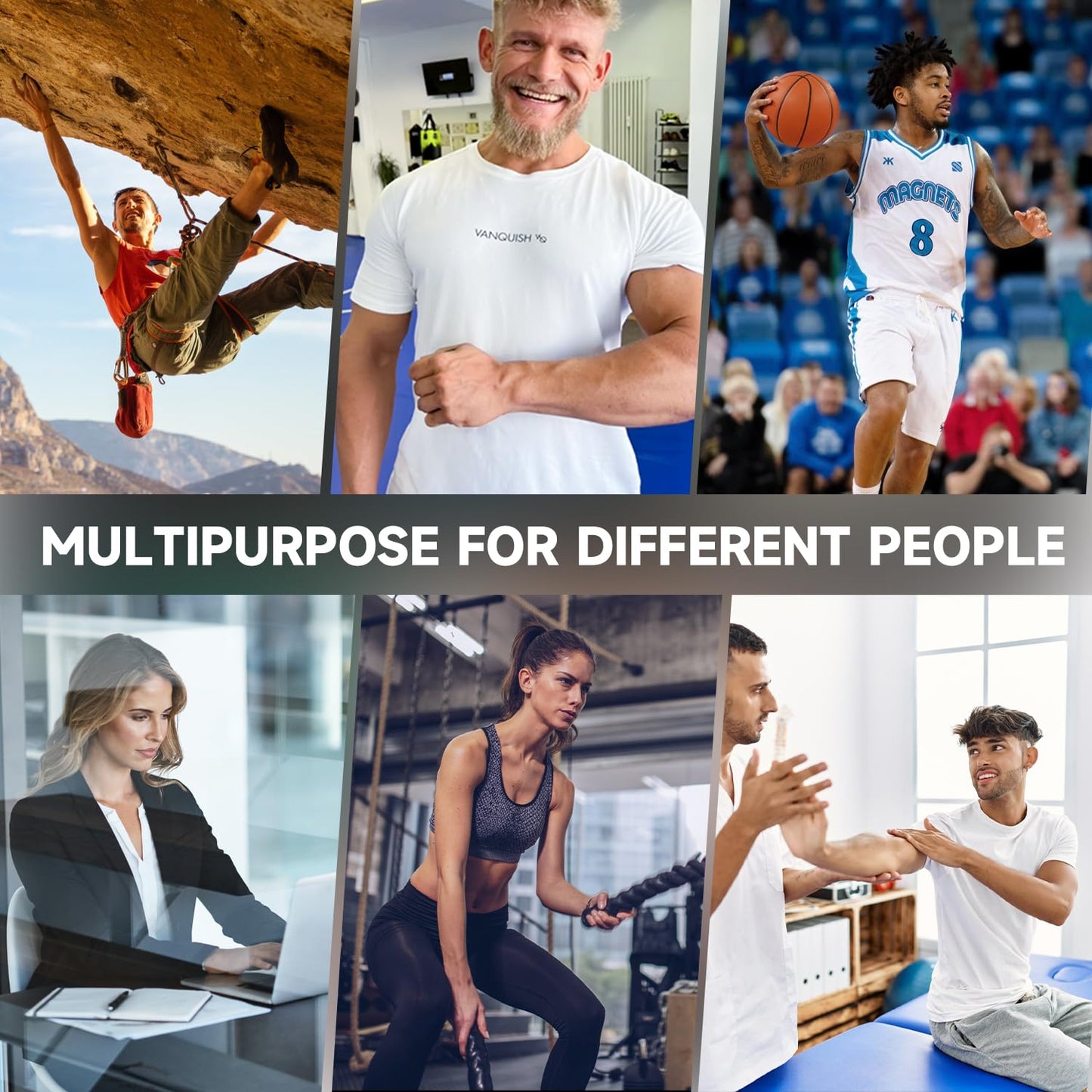 FitBeast Grip Strengthener Forearm Strengthener Hand Grips Strengthener - Adjustable Resistance 10-130LBS (1 Pack Black)