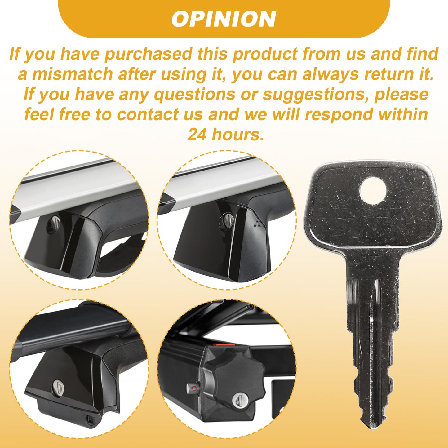 A135 SKS roof Rack Key，Replacement Keys for Yakima SKS Ski,Cargo Box,Roof,Carrier Racks and Crossbars[2 pcs]