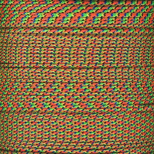 Paracord Planet 95lb Paracord – Tactical Parachute Cord for Camping and Crafting in 100 ft Hanks