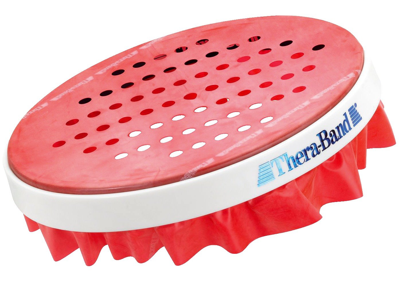 TheraBand - 11853 Hand Xtrainer, Non-Latex Hand Exerciser for Progressive Hand Therapy, Strengthen Fingers, Hands and Forearms, Grip Trainer, Strengthener, Helps Relieve Joint Pain, Red, Soft, Beginner
