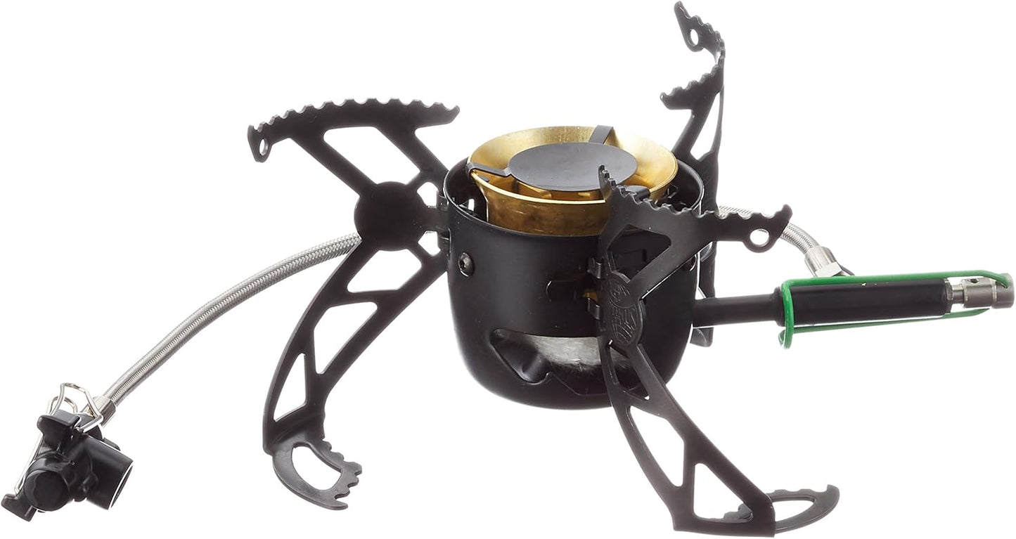 Optimus Polaris Optifuel Camping Stove – Liquid/Canister Fuel, Durable Metal for Backpacking & Emergency Preparedness