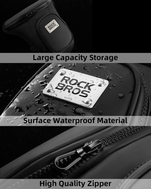 ROCKBROS Drop Leg Bag for Men Women Motorcycle Leg Bags Tactical Fanny Pack Outdoor Waterproof Thigh Bag with Leg Strap Removable Leg Harness Bag for Hiking Climbing Cycling Fishing Riding Travel