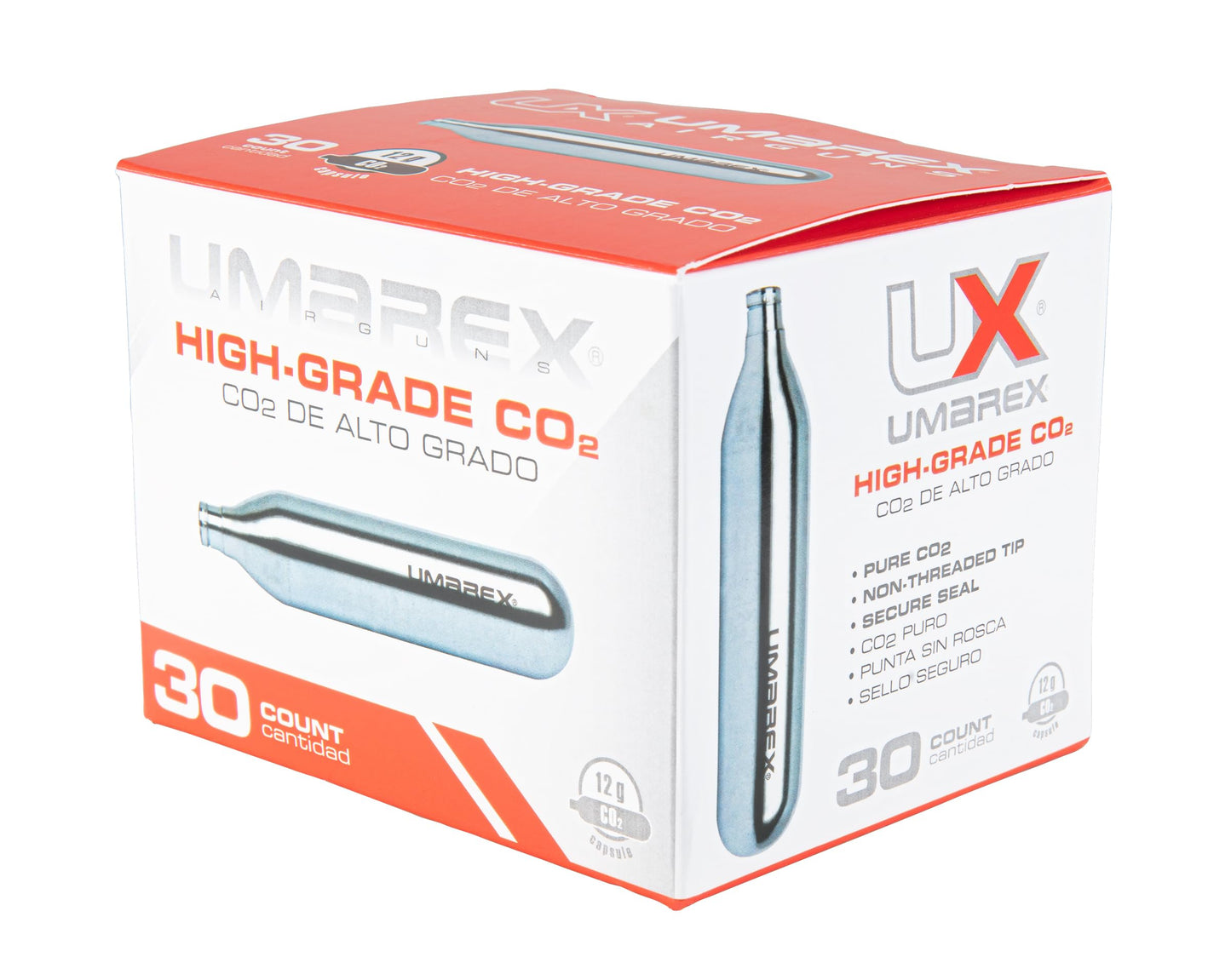Umarex High-Grade CO2 Cartridges for Pellet Guns, BB Guns and Airsoft Guns, 12 Gram (Pack of 30)