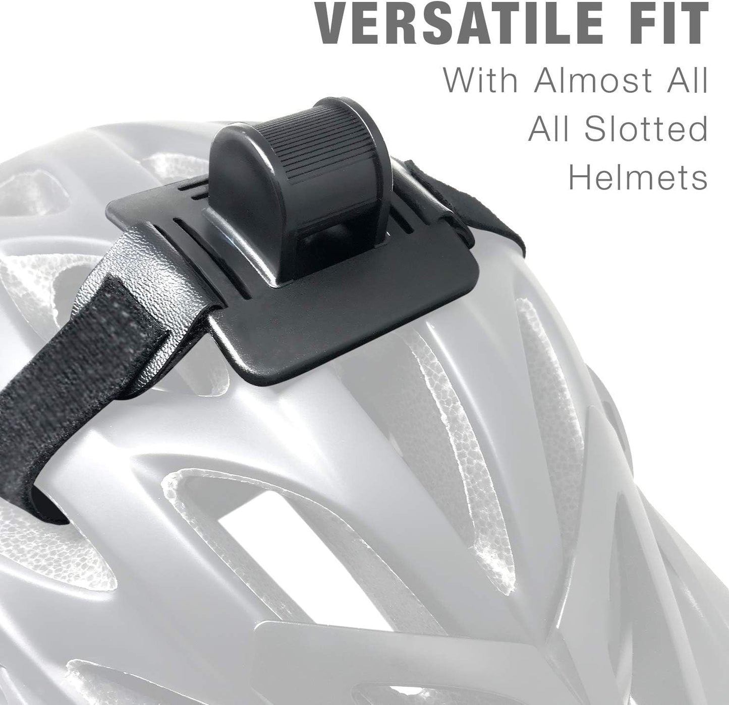 Night Provision Bike Light Helmet Mount for Cree Powered LED Bicycle Lights. Gemini, Magicshine, Stupidbright SB1, SB1600, SB2600, SB3000, Night Provision BX-300