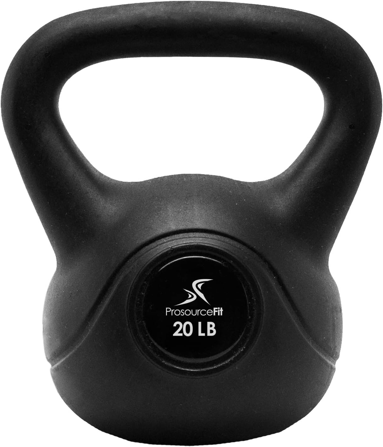 ProsourceFit Vinyl Kettlebell Weights - 10 to 35 lbs for Strength Training