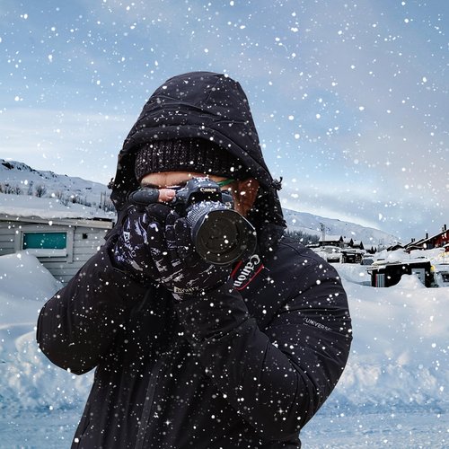 Drasry Neoprene Ice Fishing Gloves Touchscreen 3 Cut Fingers Warm Cold Weather Suitable for Men and Women Fly Fishing Photography Motorcycle Running Shooting (Blue/Black XL)