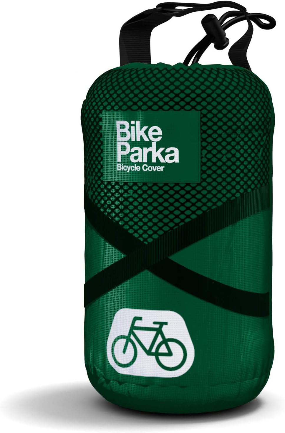 Urban Bike Cover - Waterproof & Durable with Lock-Through Panels, RipStop fabric, Adjustable for Any Bike, Attachable Stuff Sac - Ideal for Bikes in Daily Use (Ciel Blue)