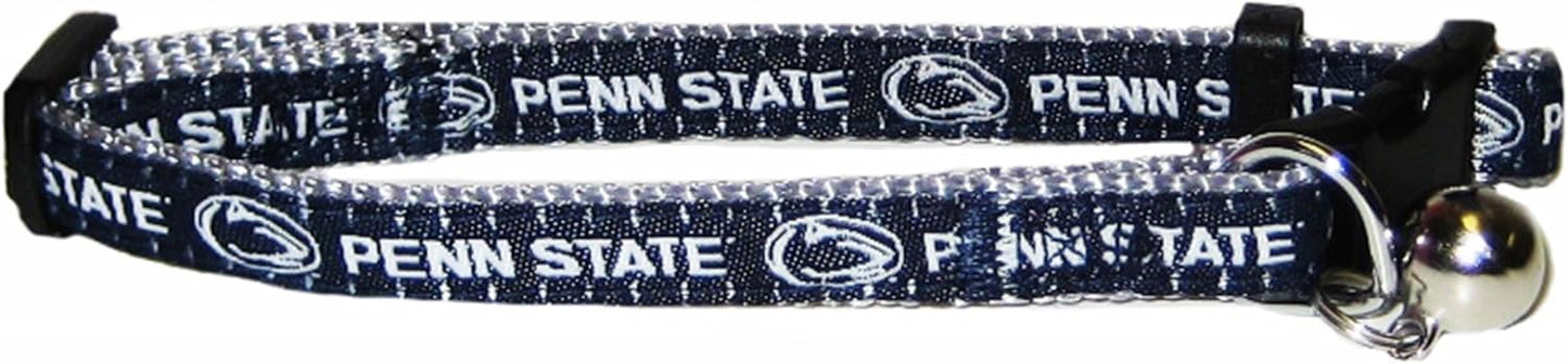 Pets First Collegiate Pet Accessories, Cat Collar, Penn State Nittany Lions, One Size