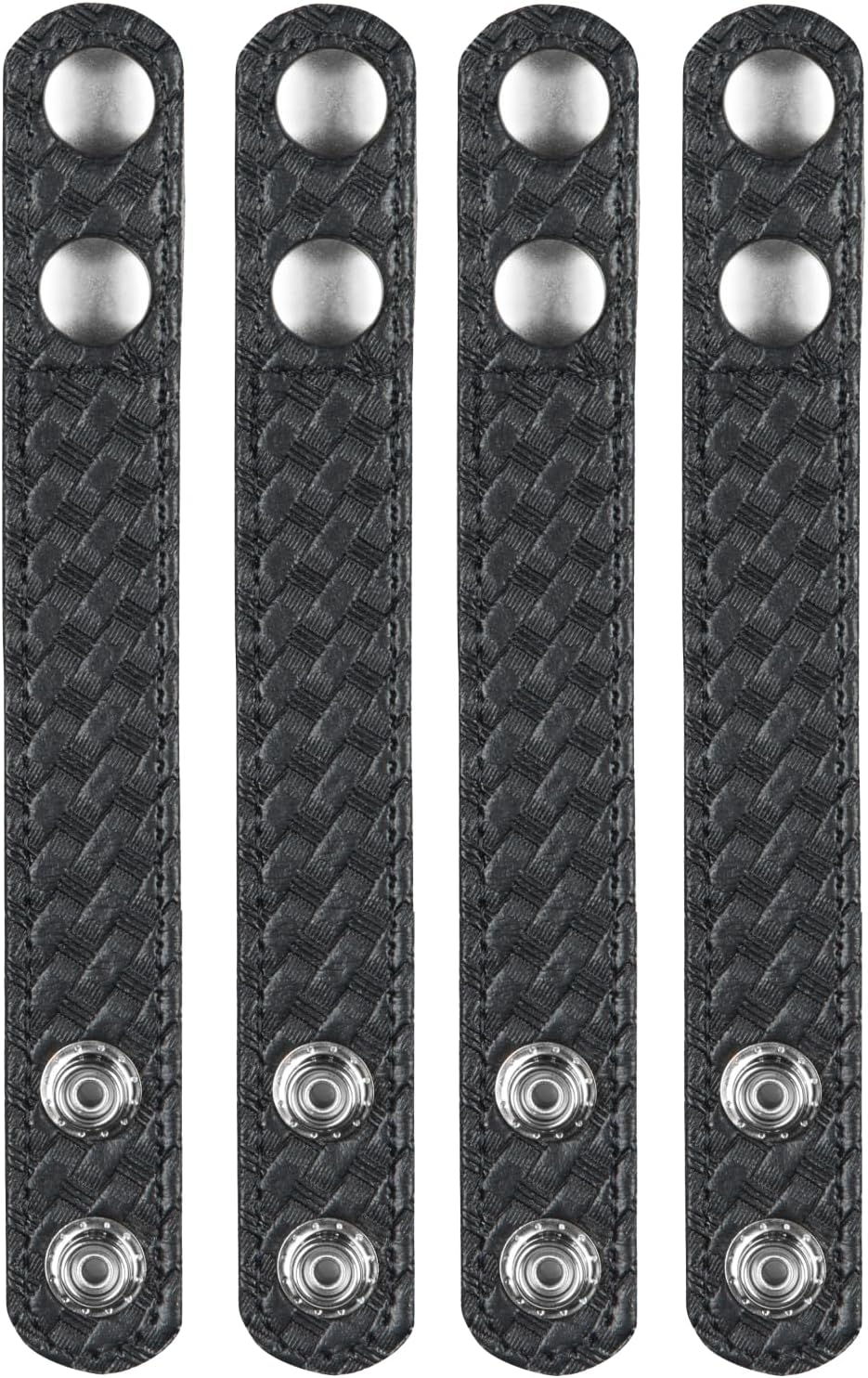 BIANCHI 7906 AccuMold Elite Belt Keeper, 1 Inch (25MM) Width, Pack of 4, Fits 2.25 Inch Belt