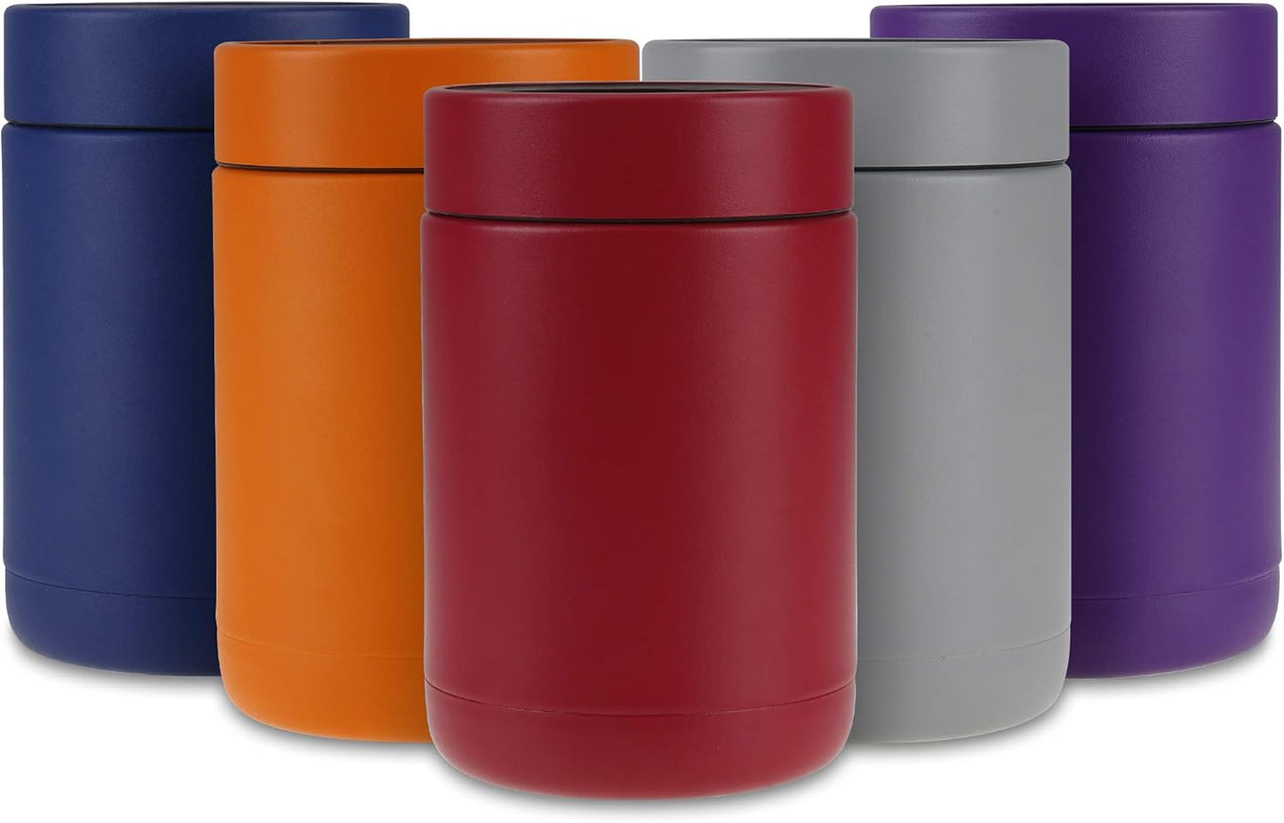 Tahoe Trails 12 oz Stainless Steel Double Wall Vacuum Insulated Can Cooler (Blue)