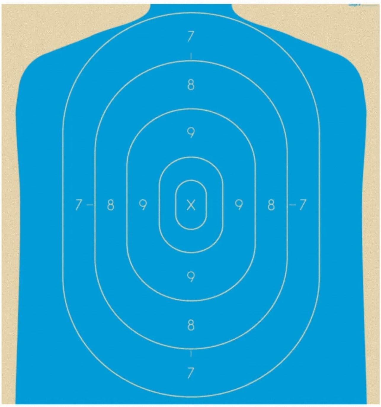 Silhouette Indoor & Outdoor Paper Targets - Pack for Range Shooting