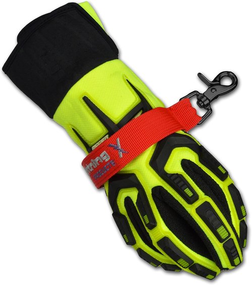Lightning X Fireman's Deluxe Firefighter Turnout Gear Glove Strap for First Responder