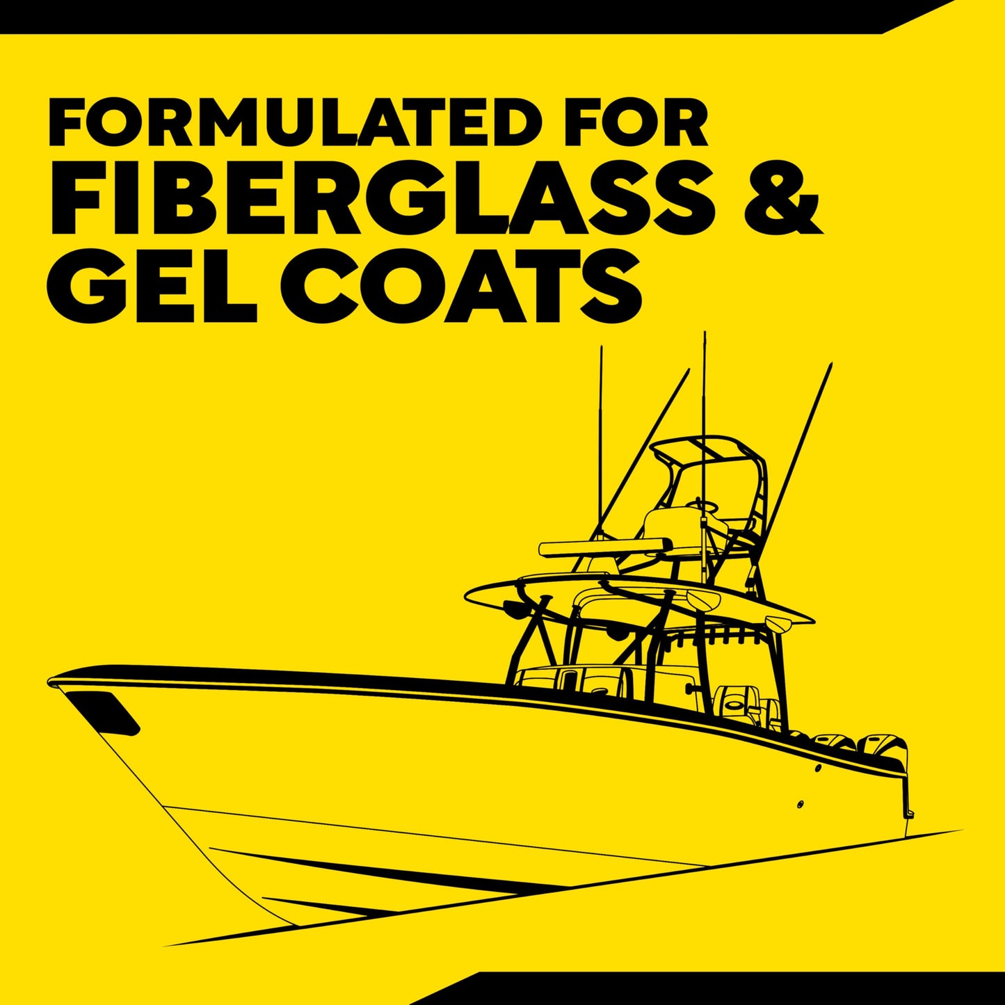 Meguiar’s Marine/RV One Step Boat Compound, Oxidation Remover, Boat Water Spot Remover, Also Removes Stains and Scratches, Restores Color and Shine to Fiberglass Gel Coat Finishes, 32 Oz