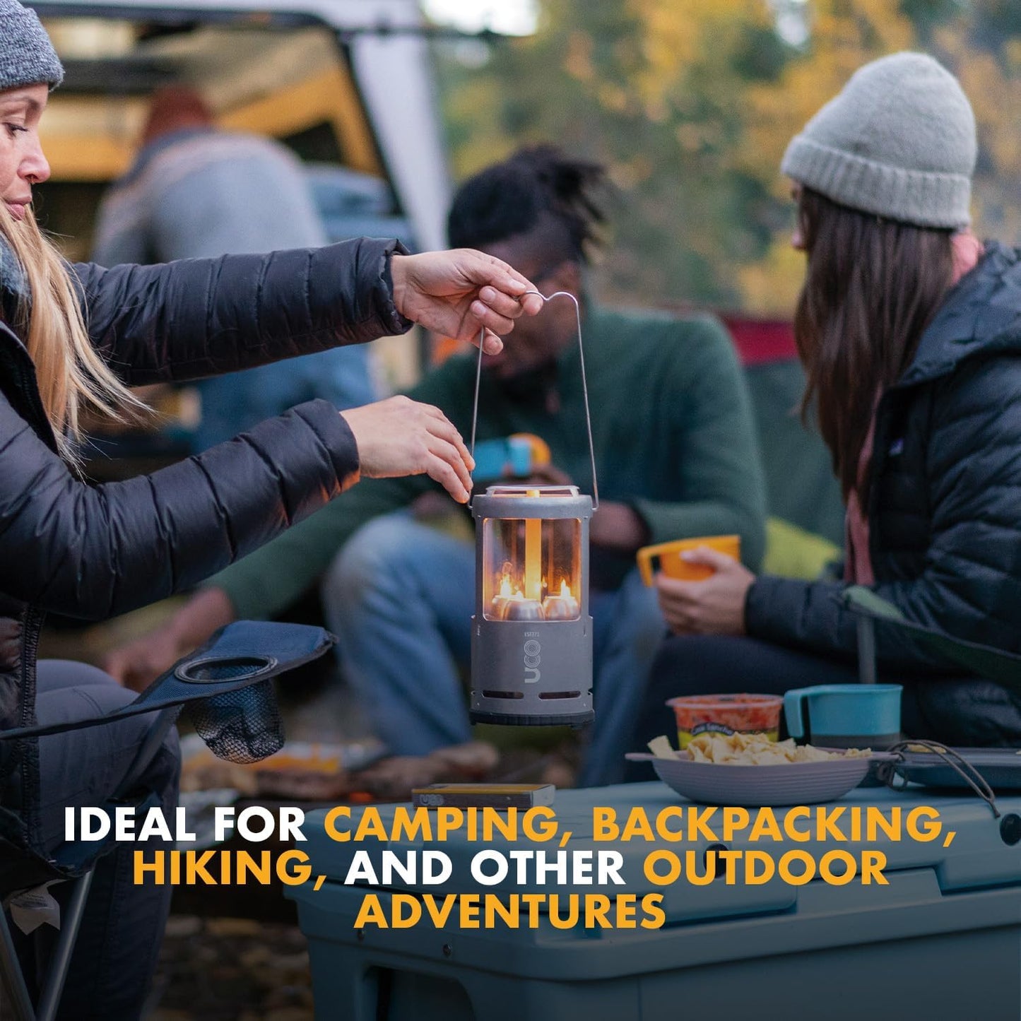 9-Hour White Candles for UCO Candle Lanterns, Long-Burning Candles for Outdoor, Camping, Prepping Supplies and Emergency Preparedness