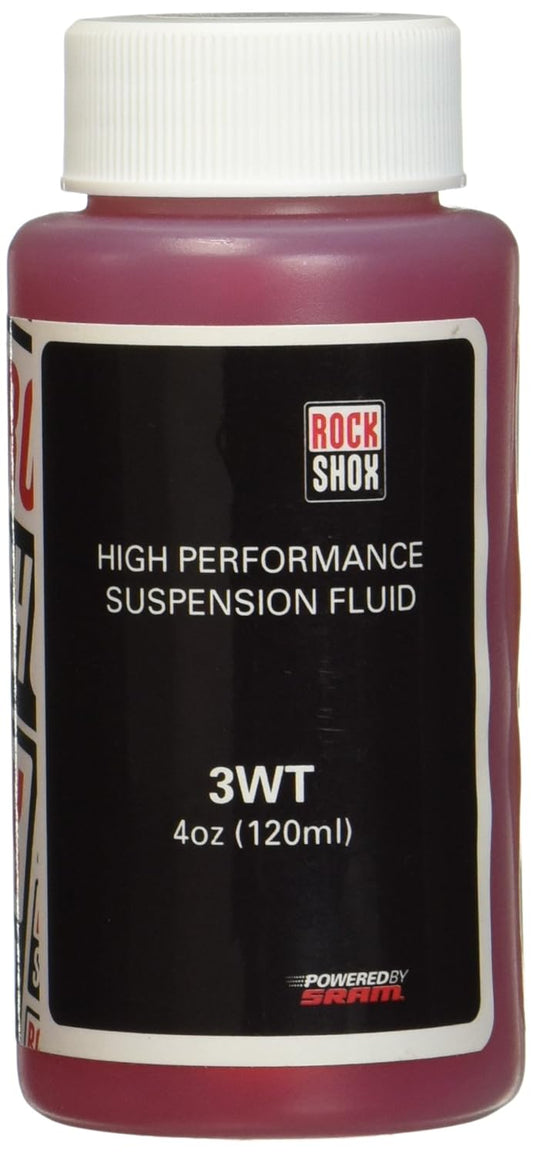 RockShox Suspension Oil 3wt 120ml Bottle Rear Shock Damper/Charger Damper
