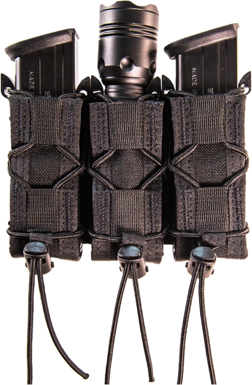 Triple Pistol Taco MOLLE Mag Pouch - Tactical Magazine Holder for Police & Military Gear